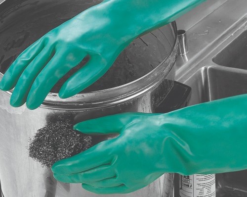Polyco N-Dura Chemical Safety Gloves enhance all the natural dexterity and accuracy of your bare hands Polyco N-Dura Chemical Safety Gloves